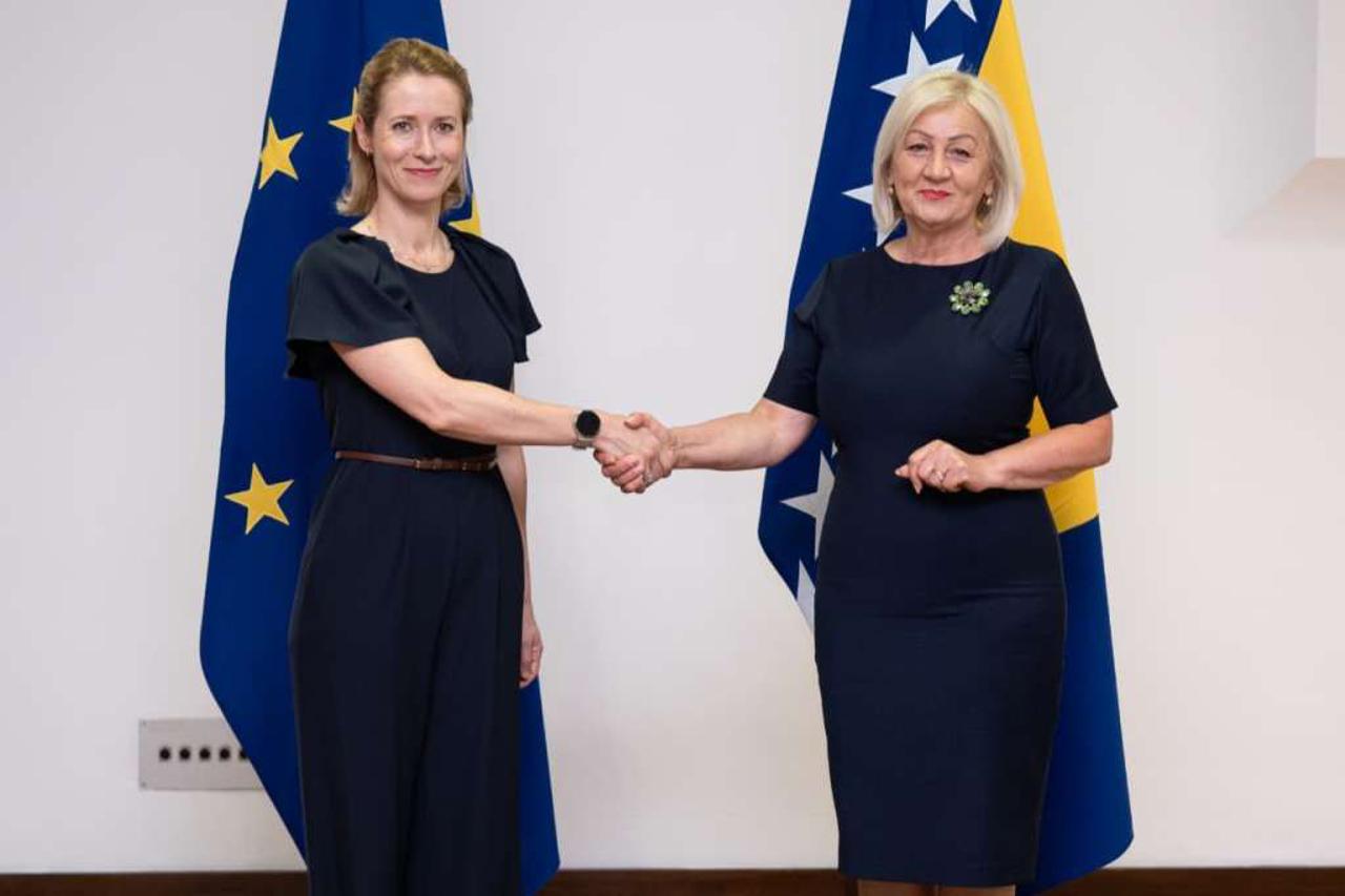 Borjana Krišto i Kaja Kallas