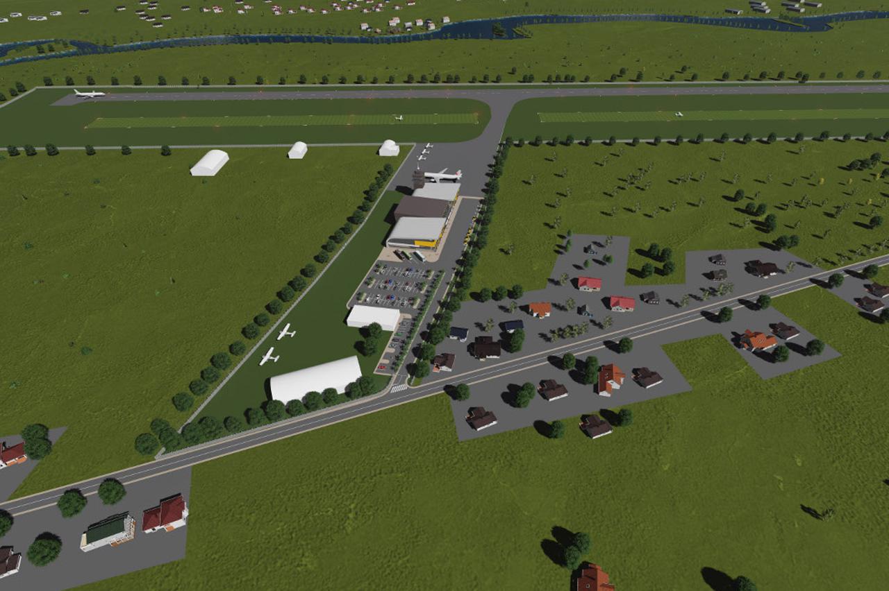 Idejno rješenje aerodroma Bihać