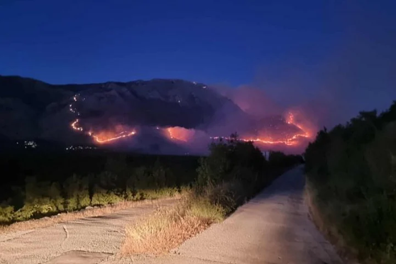 požar kod Trebinja