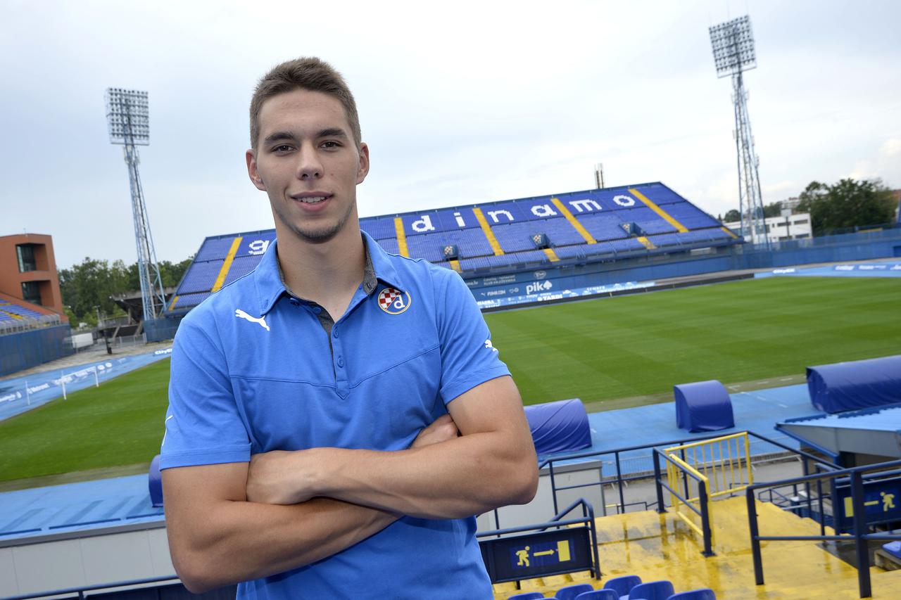 28.07.2014., Zagreb - Nogometas GNK Dinamo Marko Pjaca.  Photo: Marko Lukunic/PIXSELL