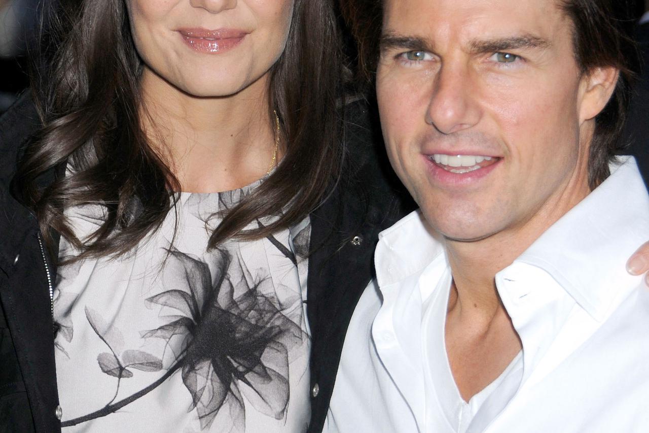 Katie Holmes and Tom Cruise attend the premiere of 'The Romantics', hosted by the Cinema Society, held at the AMC Loews 19th Street in New York (Pictured: Katie Holmes, Tom Cruise)  Photo: Press Association/PIXSELL