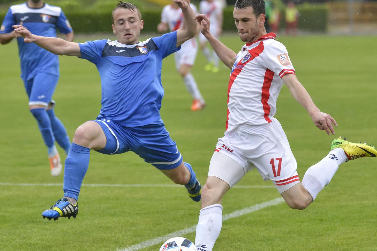 BiH,23.04.2016.Mostar Stadion Bijeli brijeg,  Prvetvena nogometna utakmica   Zrinjski - Vitez Photo:Stojan Lasic