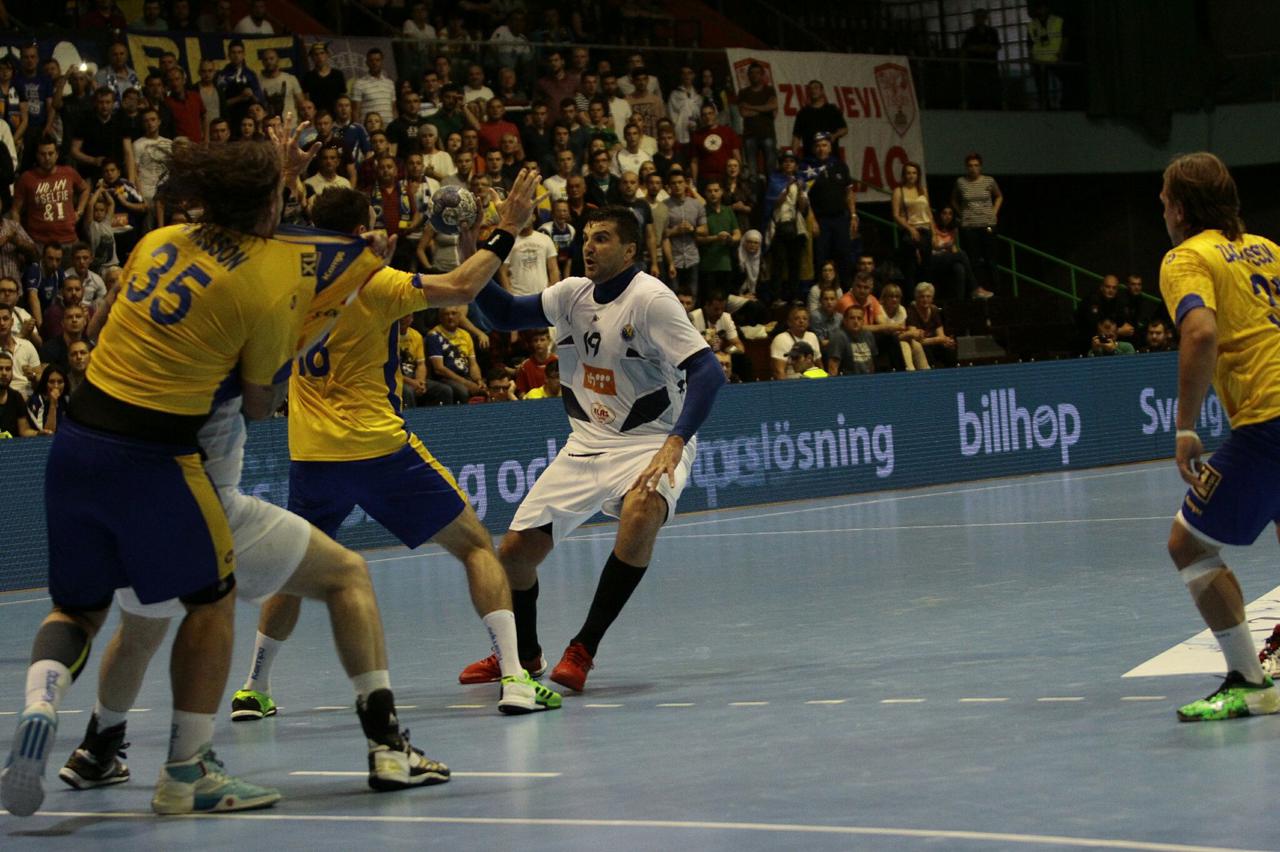 SARAJEVO, 15. juna (FENA) - Rukometna reprezentacija Bosne i Hercegovine nije se uspjela plasirati na svjetsko prvenstvo 2017. godine u Francuskoj.  Foto FENA /Almir Razic