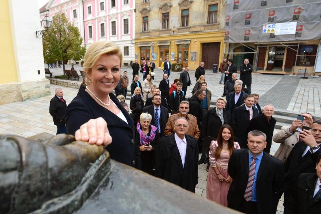 Kolinda Grabar Kitarović,Varaždin