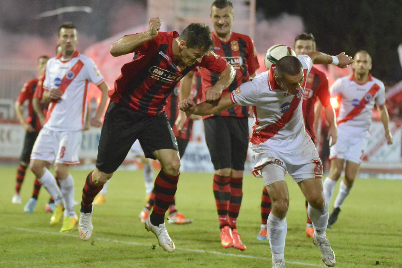 BiH,28.08.2015.Mostar Stadion Bijeli brijeg,  Prvetvena nogometna utakmica   Zrinjski - Celik 0-0 Photo:Stojan Lasic