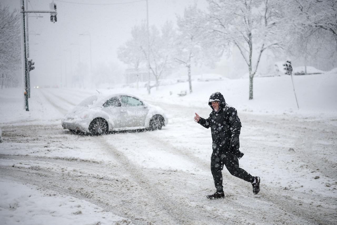 Snijeg u Sarajevu