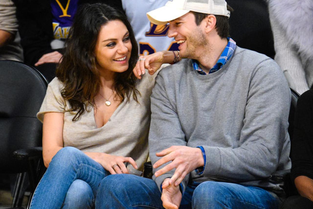 Mile Kunis i Ashtona Kutchera