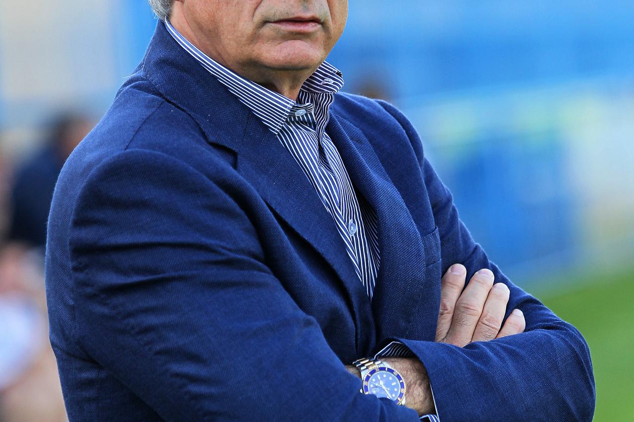 20.04.2011., Koprivnica - Uzvratna utakmica polufinala Hrvatskog nogometnog kupa izmedju NK Slaven Belupo i GNK Dinamo. Na fotografiji je trener Dinama Vahid Halilhodzic. 