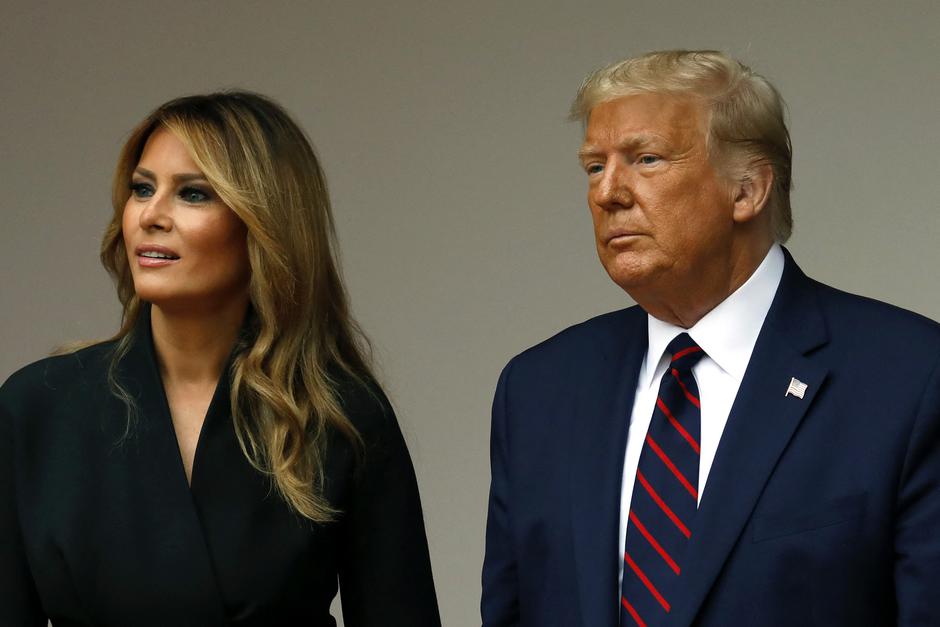 donald i melania trump