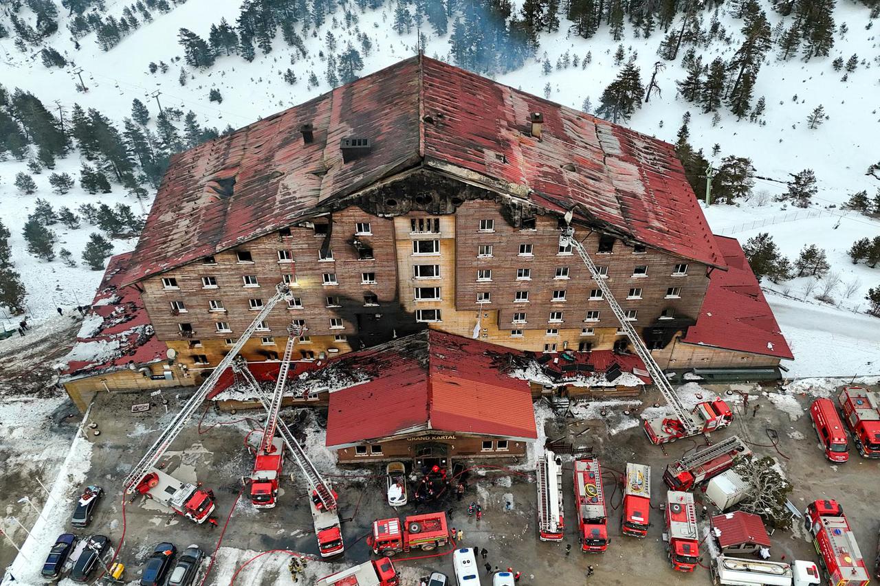 požar - hotel u Turskoj