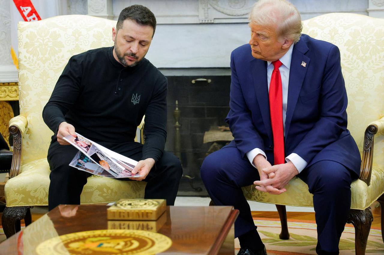 Donald Trump i Volodimir Zelenski