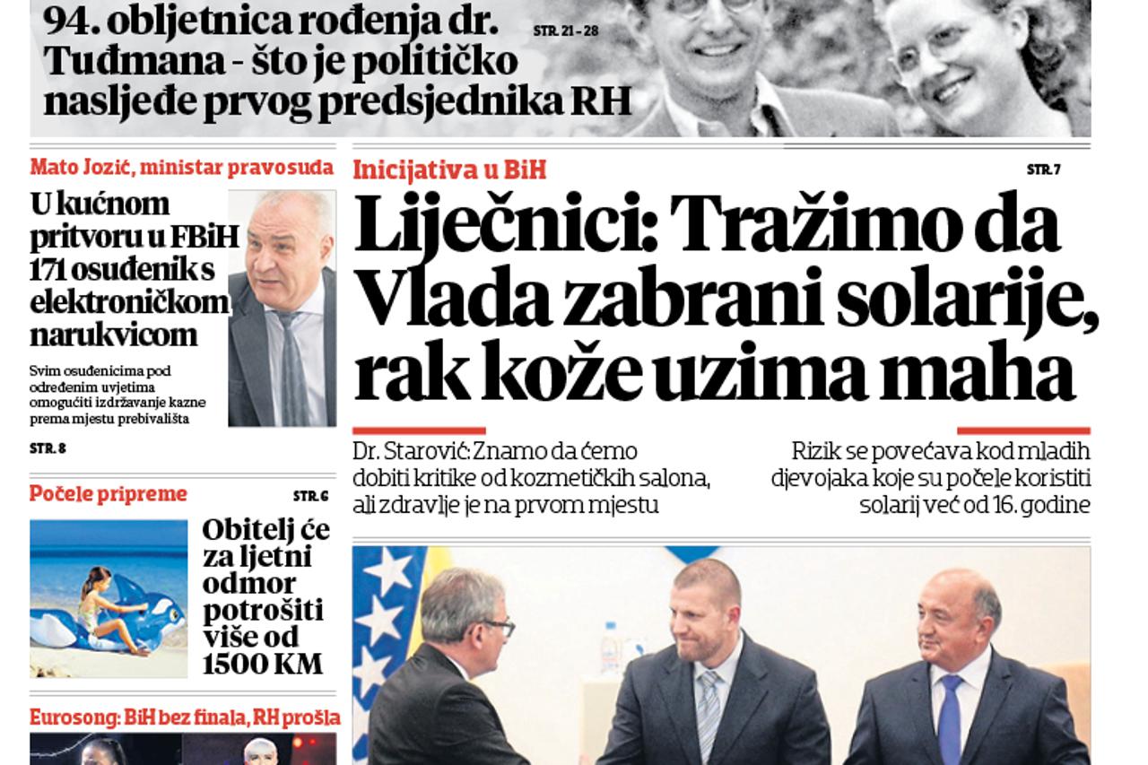 bih 12052016 naslovnica