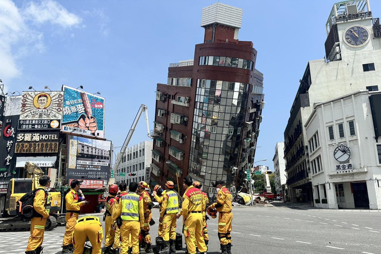 potres na Tajvanu