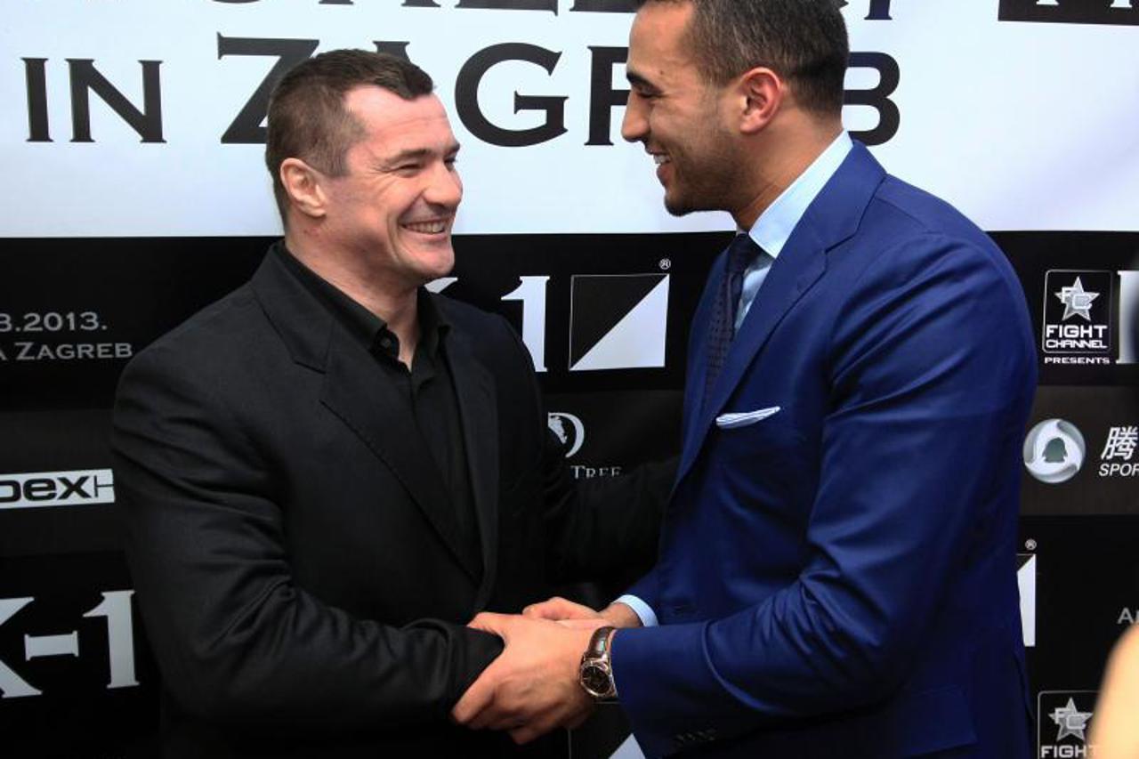Grand Prix Final u Zagrebu, Mirko Filipović, Badr Hari (1)