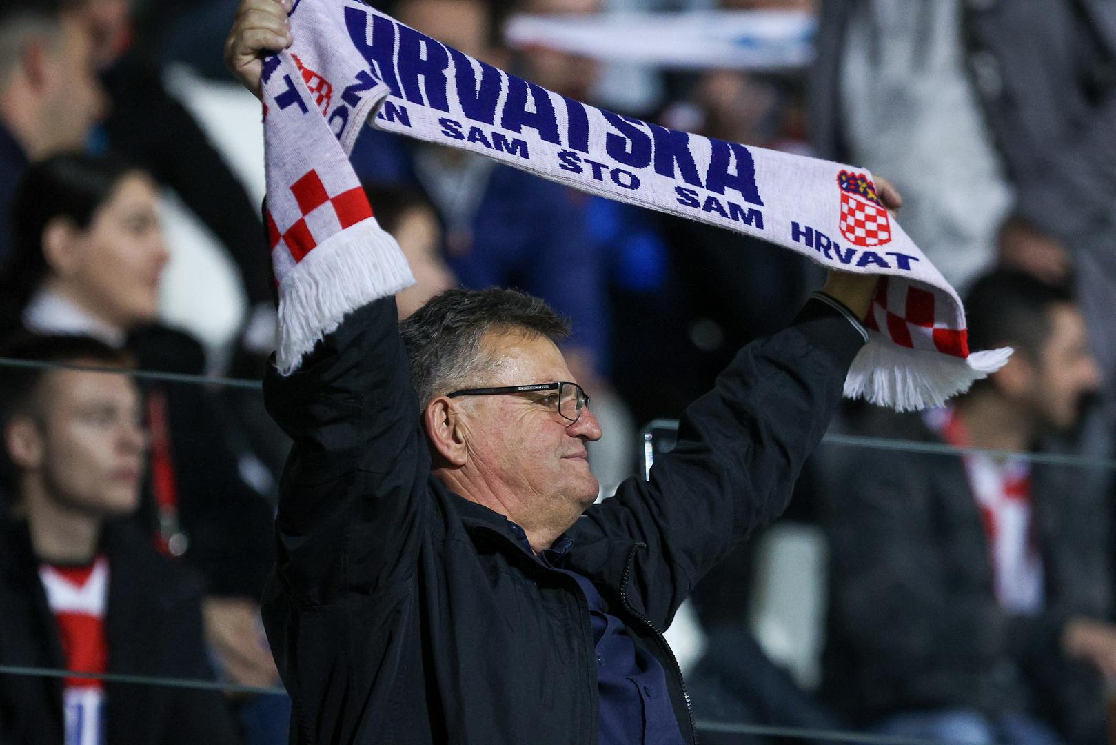 Navijači su velika podrška Hrvatskoj na putu do potvrde plasmana na Svjetsko prvenstvo
