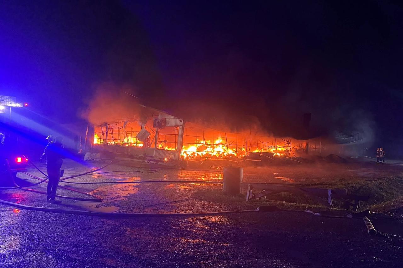 požar tržnica Arizona