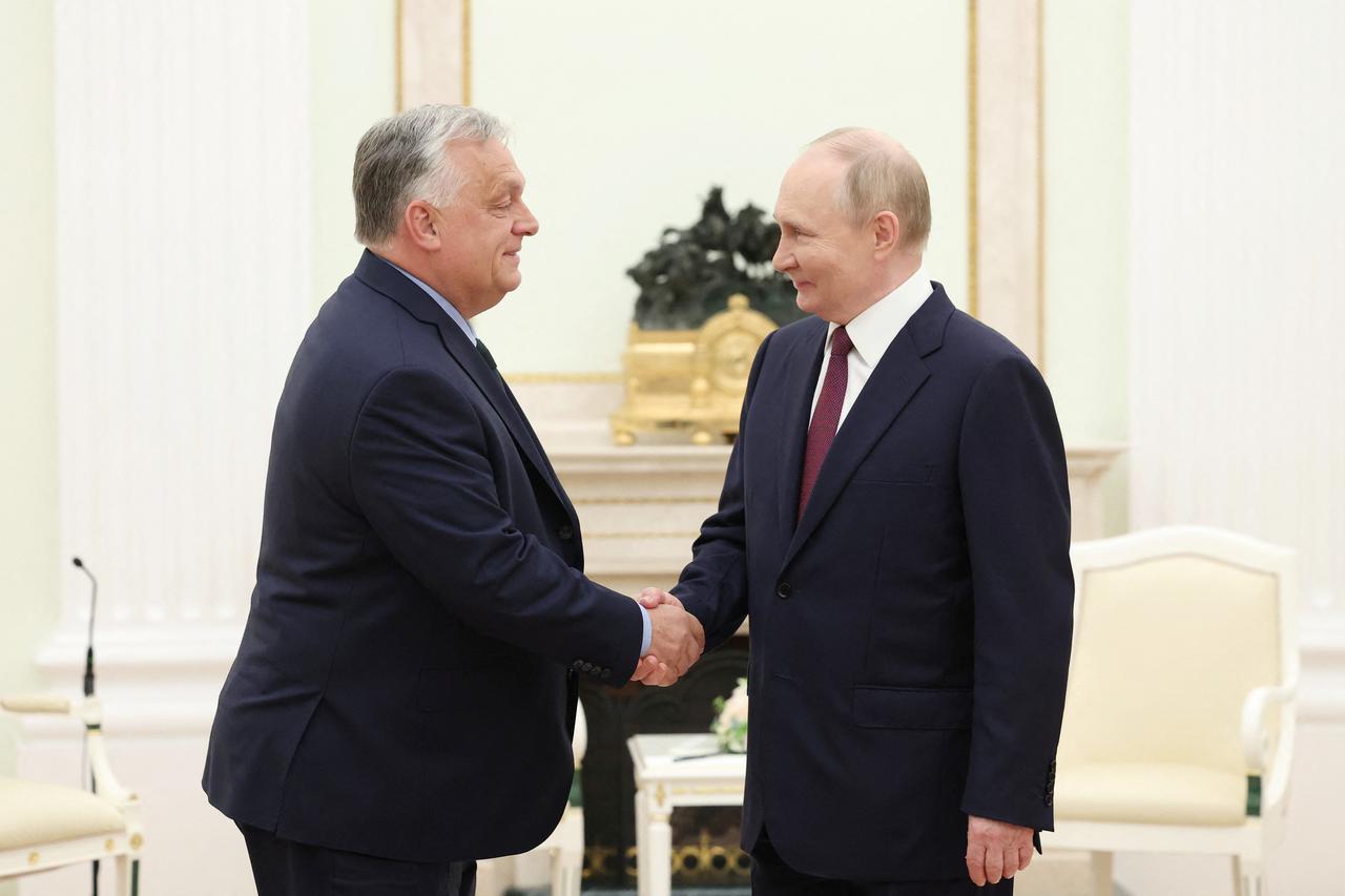Viktor Orbán i Vladimir Putin