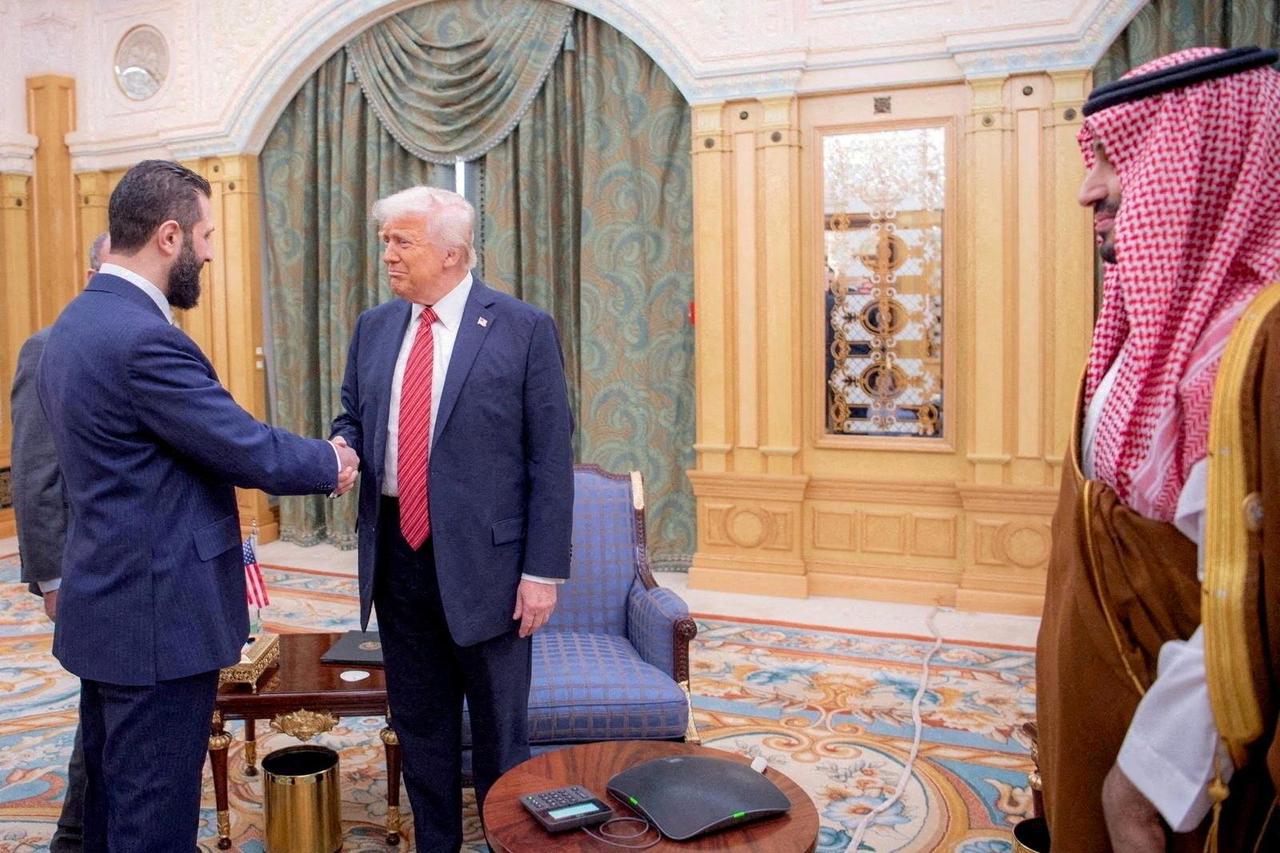 Donald Trump i Ahmed al-Sharaa