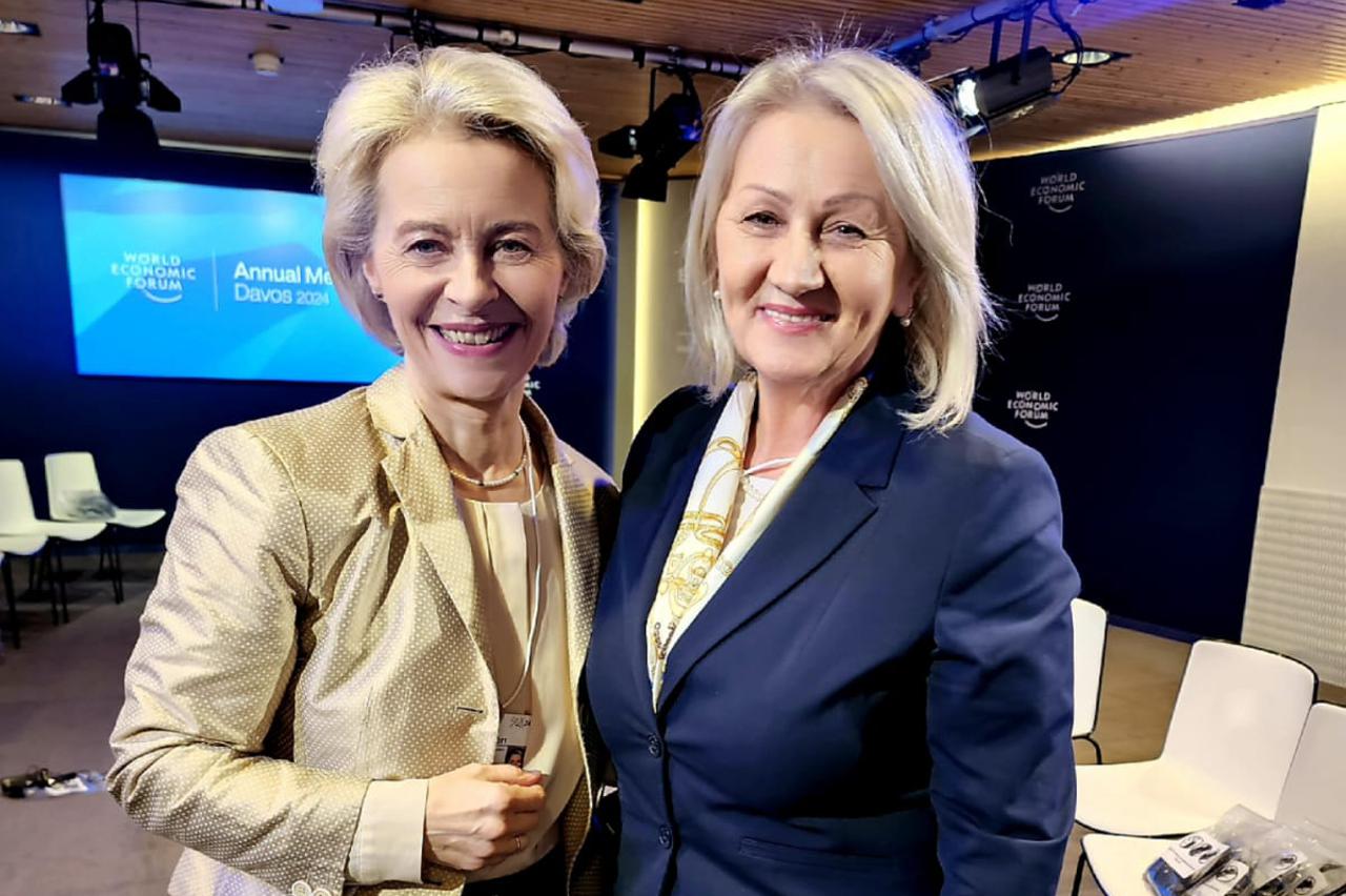 Ursula von der Leyen i Borjana Krišto