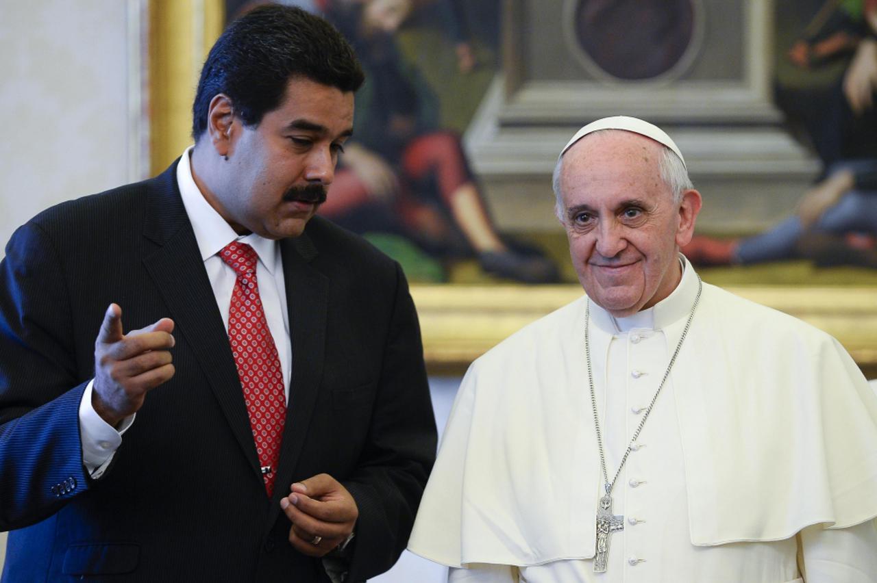 Maduro i papa Franjo  (1)