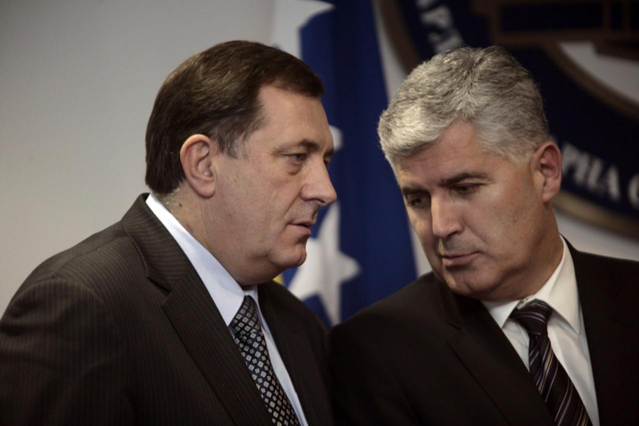 'bih...sarajevo...postignut dogovor o formiranju vlasti na drzavnoj razini...Mirorad Dodik, Dragan Covic'