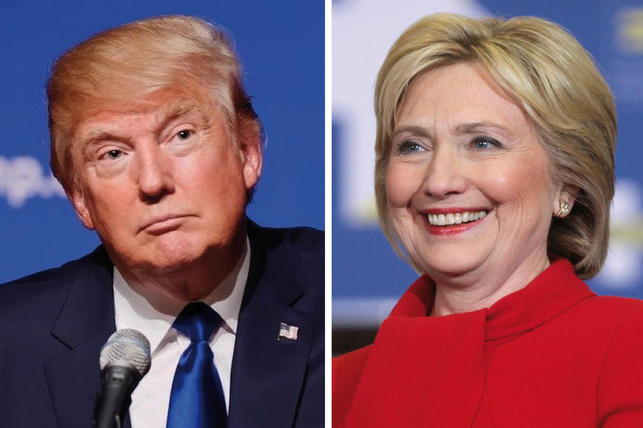 Hillary Clinton i Donald Trump