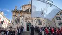 Bijela golubica nad Gradom: Tradicionalnim obredima započela Festa sv. Vlaha u Dubrovniku