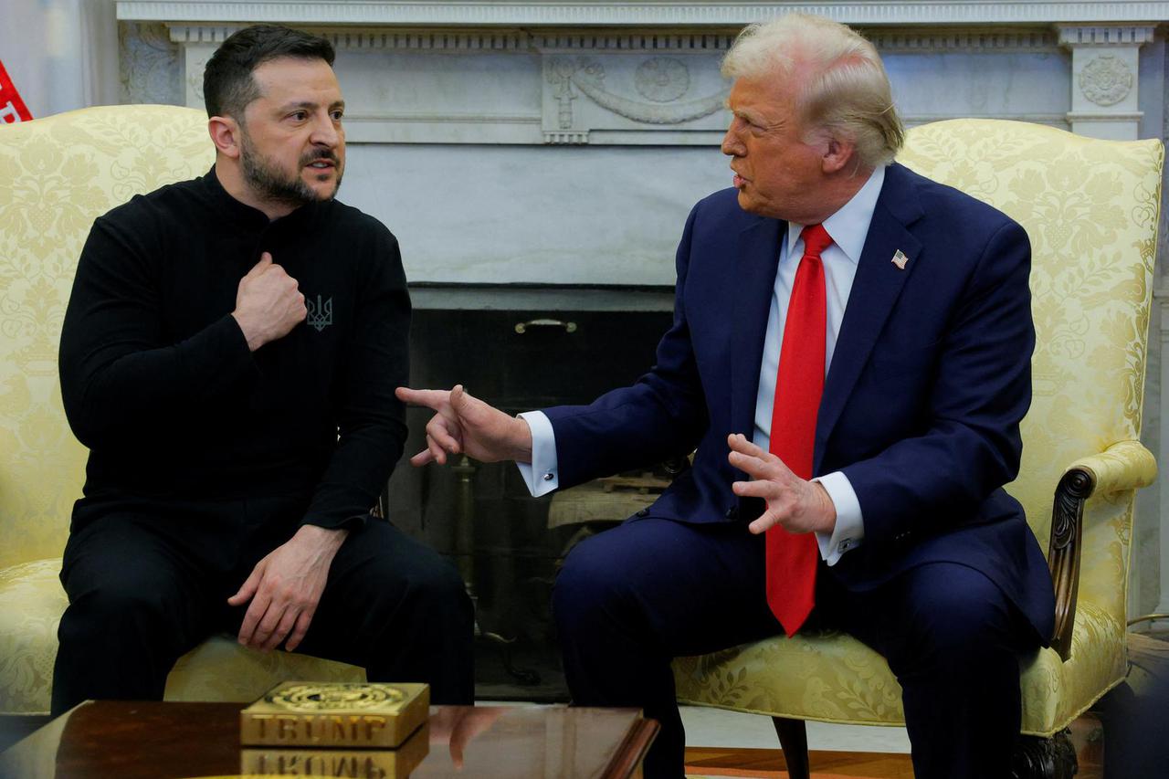 Donald Trump i Volodimir Zelenski