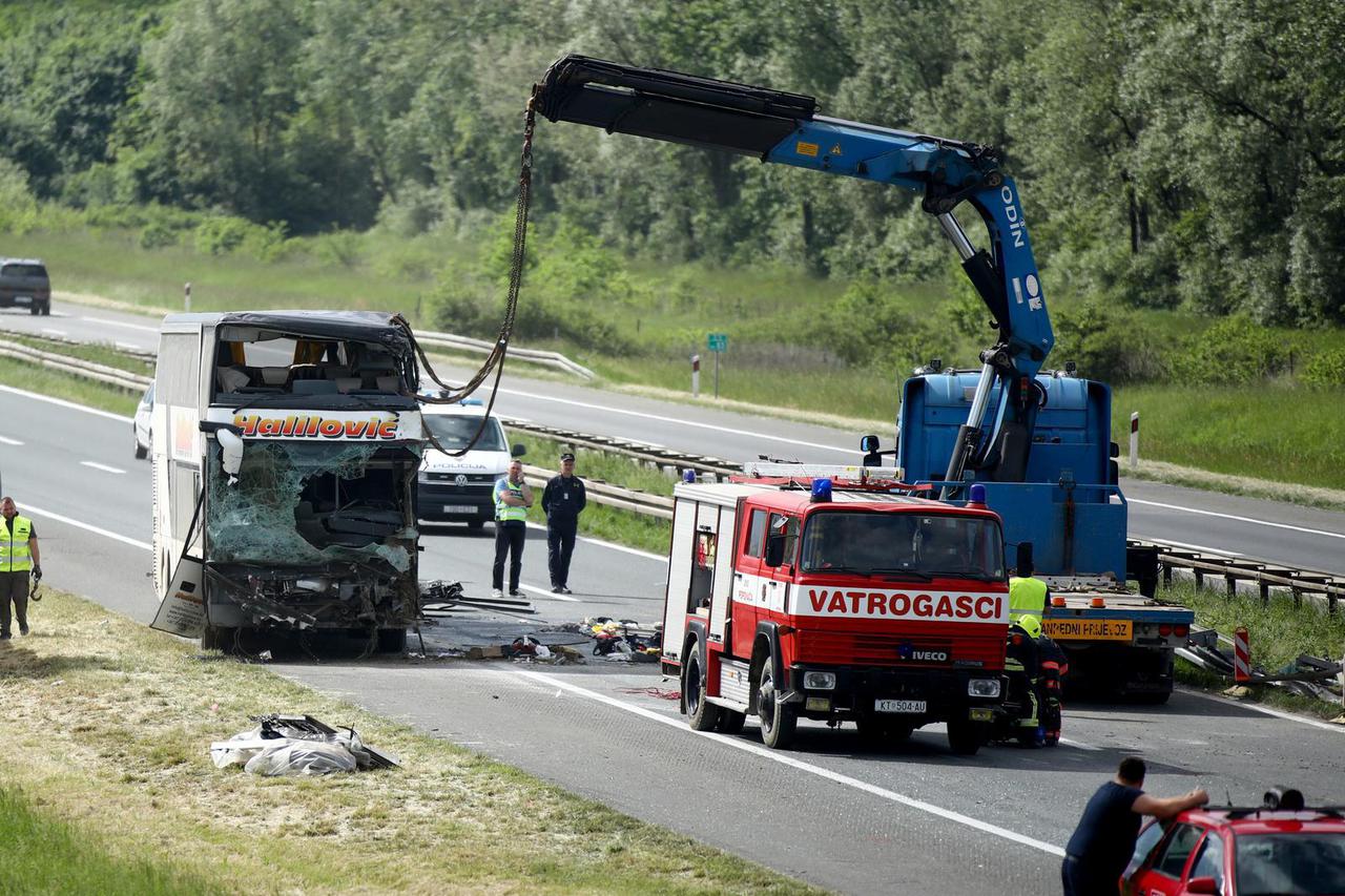Nesreća autobusa i vozila iz BiH u Hrvatskoj