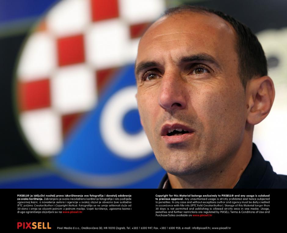 '25.05.2013., Zagreb - Stadion Maksimir, prostorije GNK Dinamo Zagreb. Trener Kruno Jurcic odrzao  konferenciju za medije i najavio susret s HNK Hajdukom. Photo: Marko Prpic/PIXSELL'