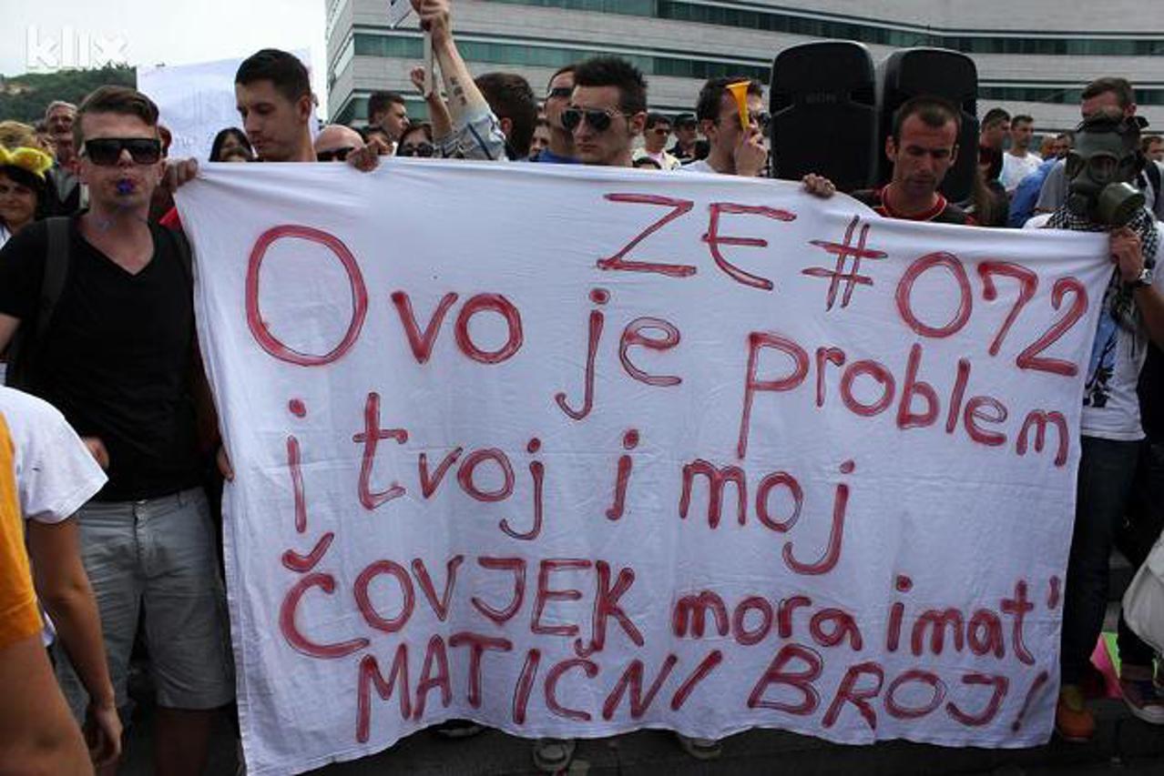 prosvjedi u Sarajevu (1)