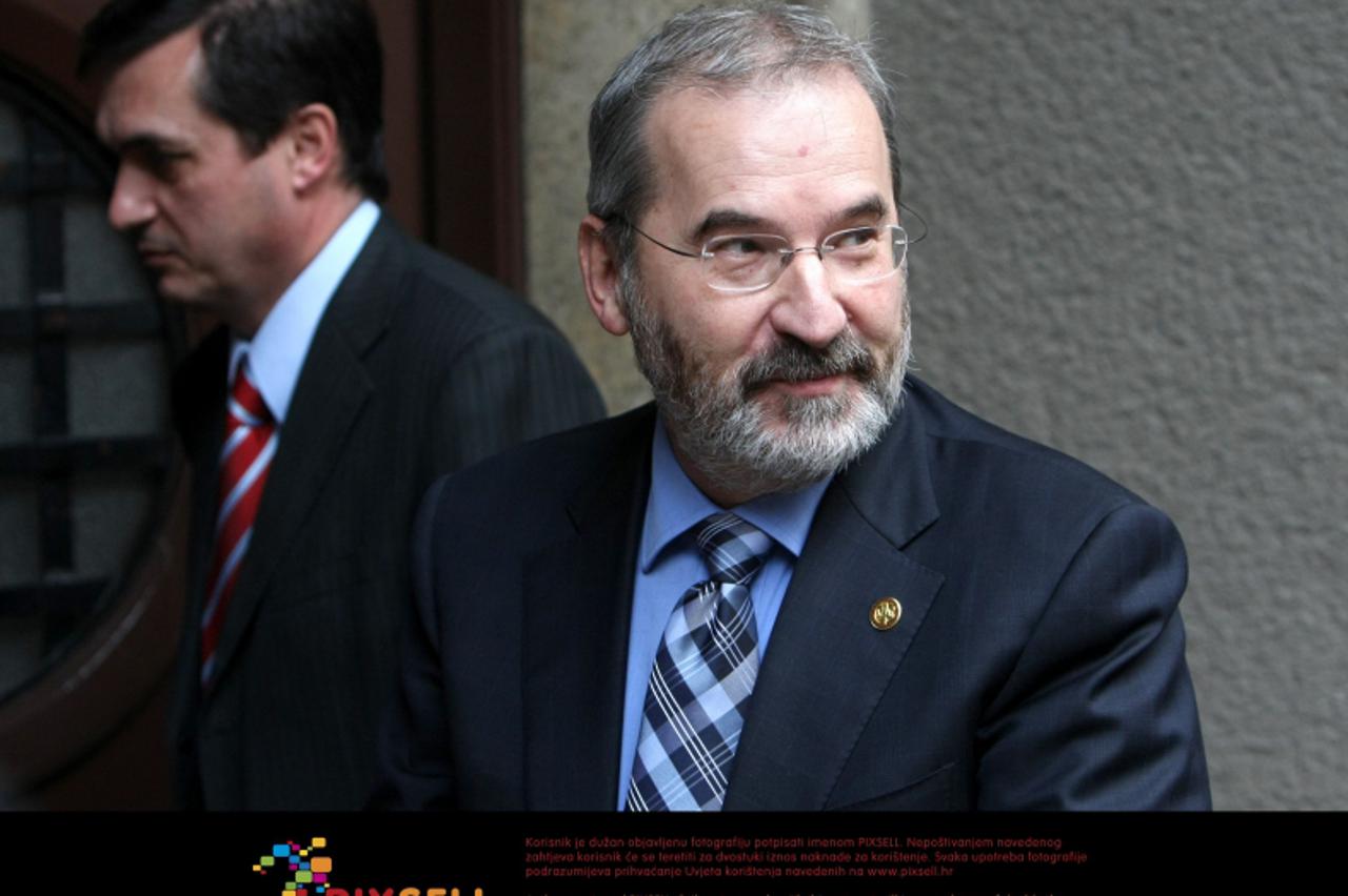 '12.01.2011., Ministarstvo pravosudja, Zagreb - Sastanak zajednicke komisije Hrvatske i Srbije za ratne zlocine. Mladen Bajic.  Photo: Petar Glebov/PIXSELL'