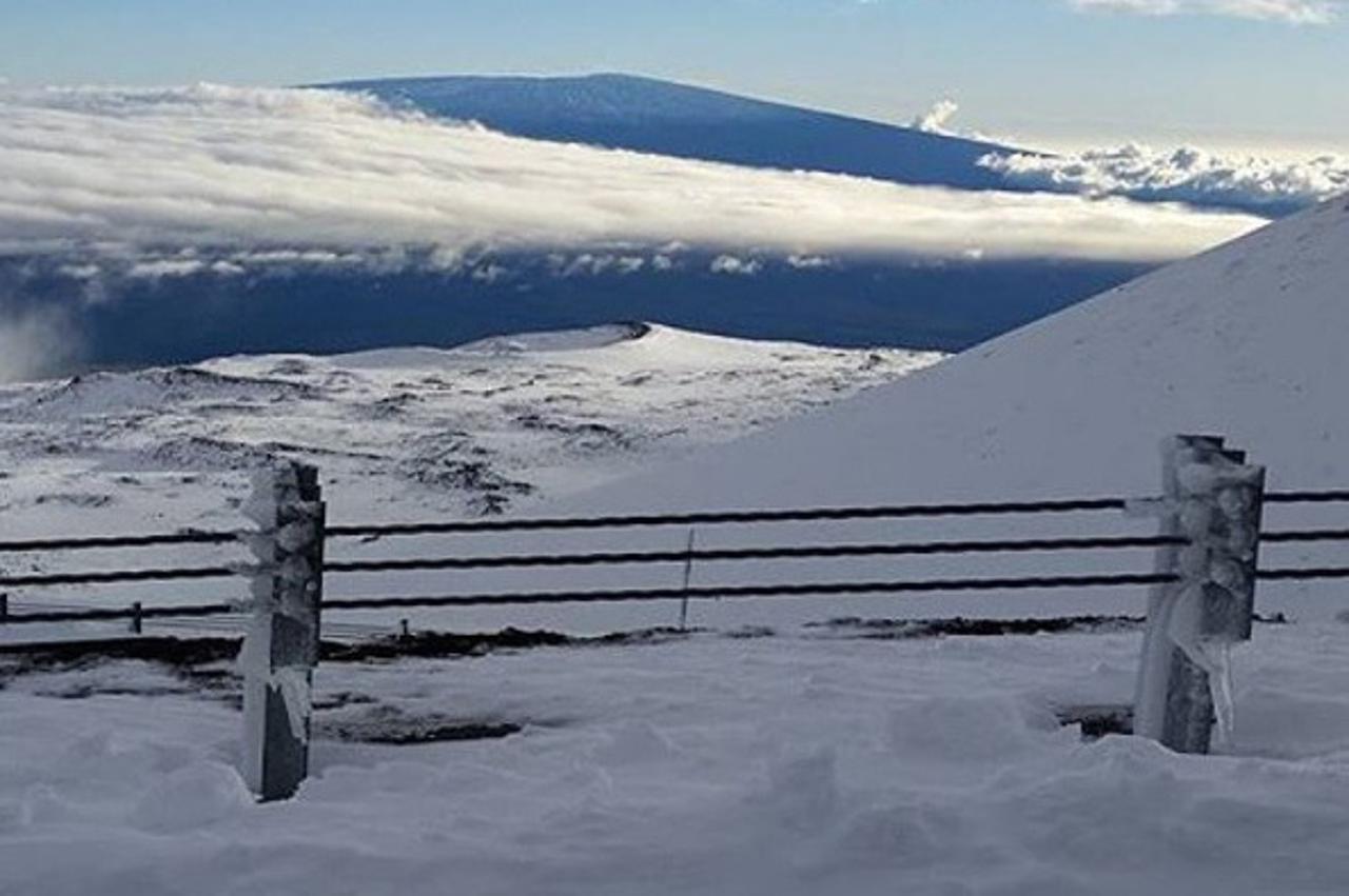 HAVAJI POD SNJEŽNOM UZBUNOM: