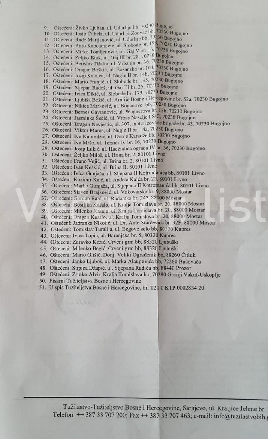cikotić optužnica