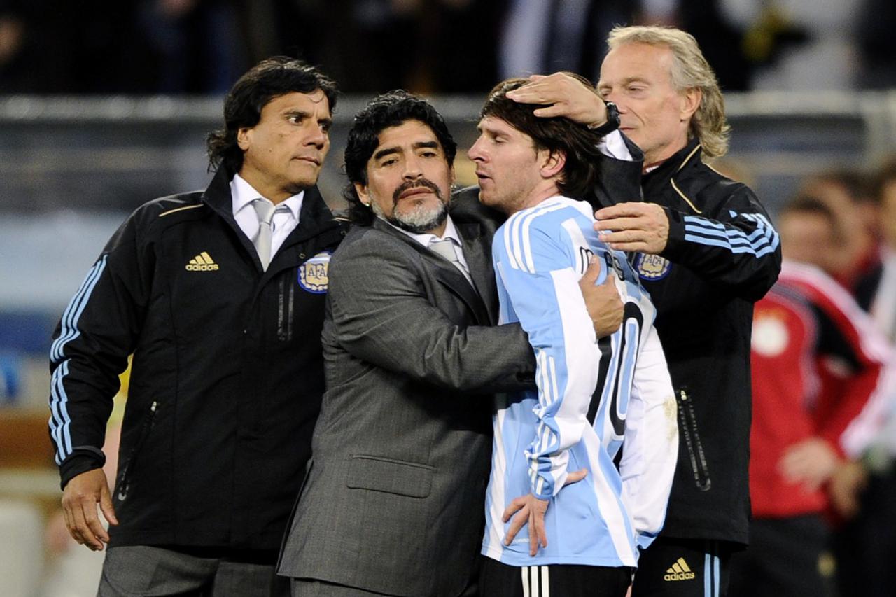 Messi Maradona