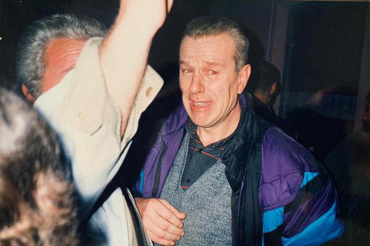 Marinko Ljoljo u trenutku razmjene 1. ožujka 1994. godine