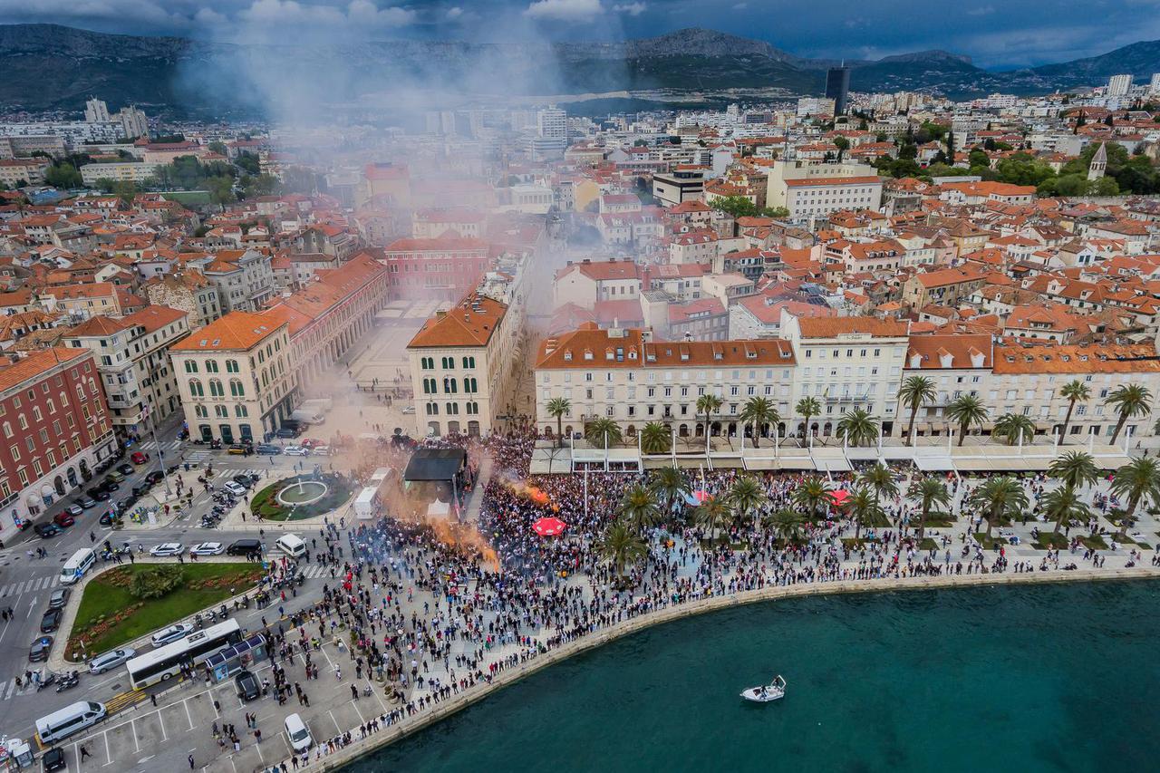 Split doček juniora hajduka