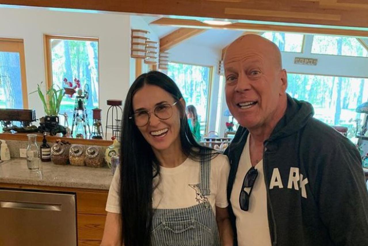 Demi Moore i Bruce Willis