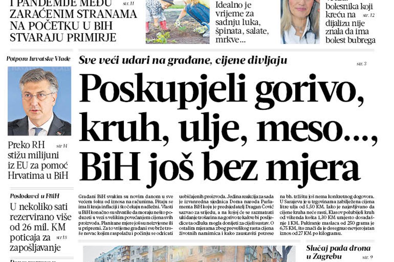 Najnovije Vijesti 14 03 2022 Www vecernji ba