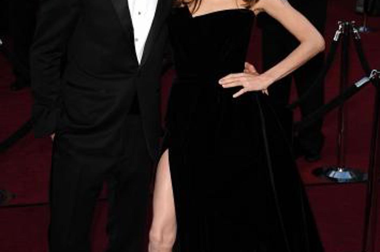 'Brad Pitt and Angelina Jolie arriving at the 84th Annual Academy Awards, held at the Kodak Theatre in Los Angeles, CA, USA on February 26, 2012.Photo: Press Association/PIXSELL'