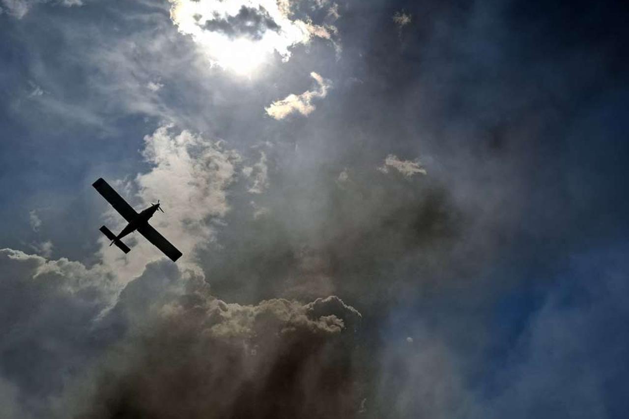 požar, avion