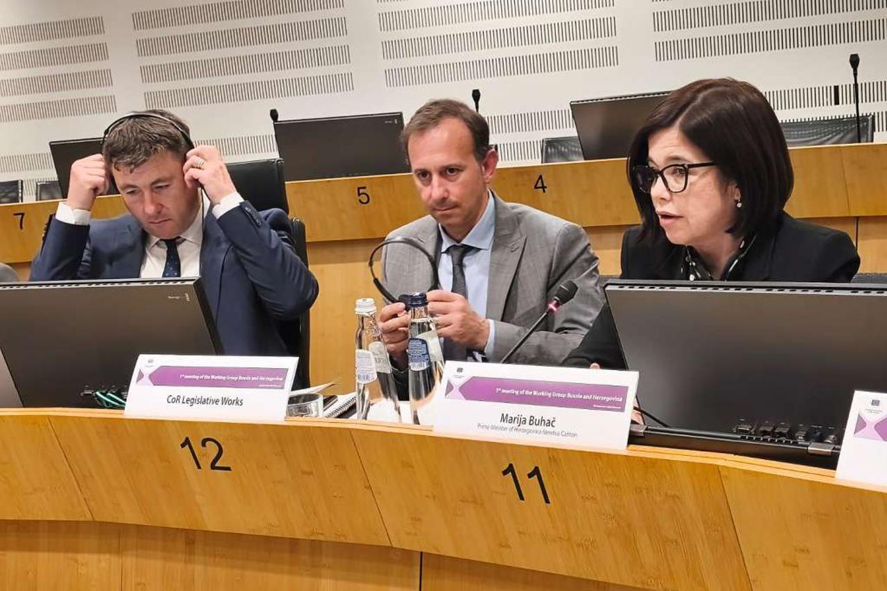 Marija Buhač u Bruxellesu