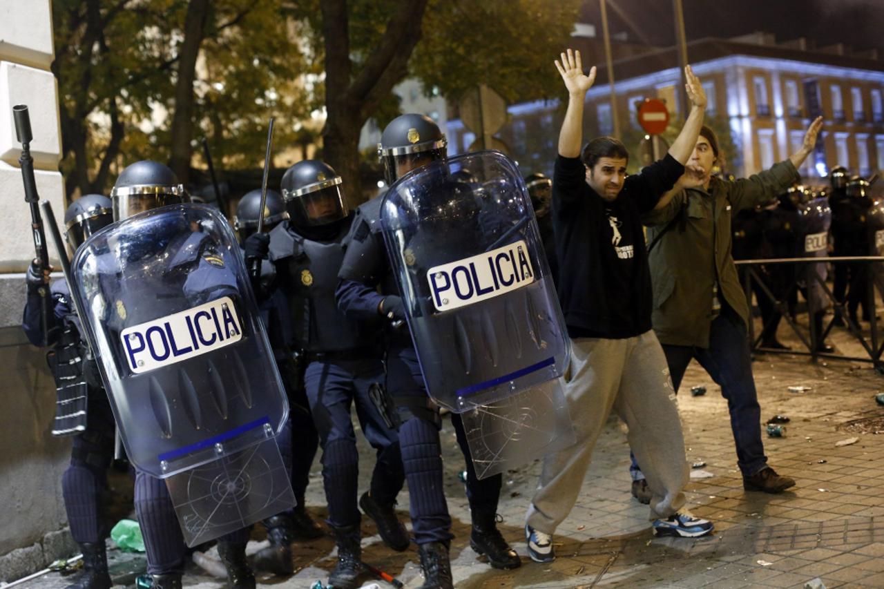 neredi, Španjolska, Madrid (1)