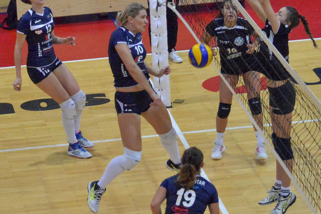 BiH; 22.10.15. Mostar;Dvorana Bijeli brijeg,  Prvenstvena utakmica SOK Mostar -OK Novi Grad Snimio:Stole Lasic