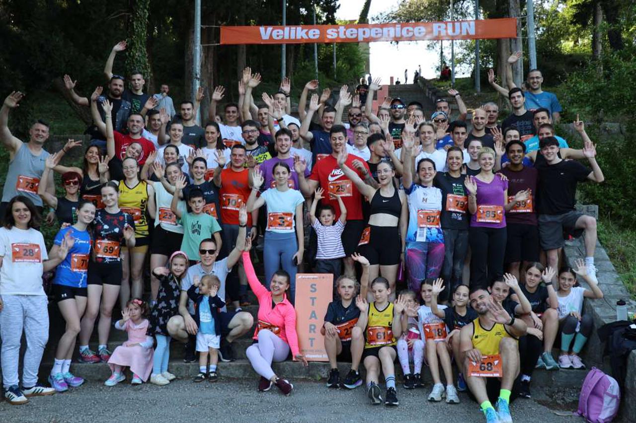 utrka stepenicama u Mostaru