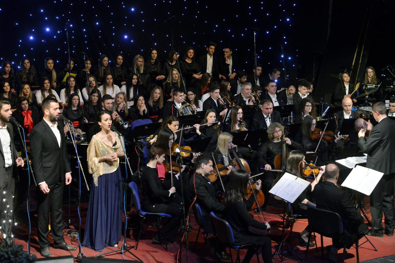 BiH; 22.12.2016. Mostar;Kosaca,  Bozicni koncert Simfonijski koncert Snimio:Stole Lasic