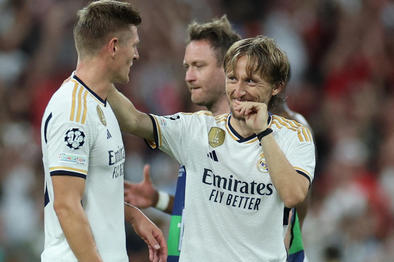 Toni Kroos i Luka Modrić