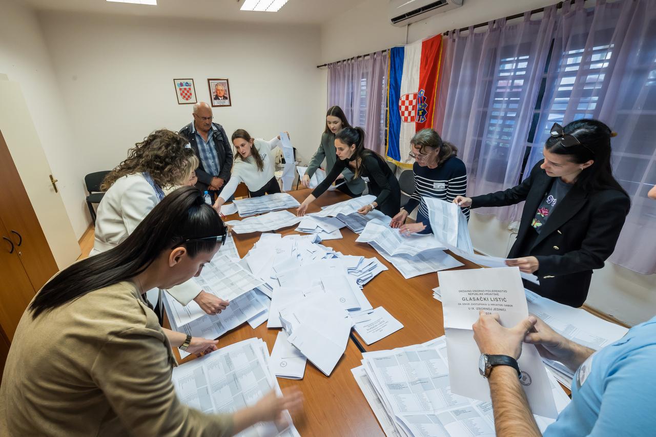 brojanje glasova, izbori u hrvatskoj