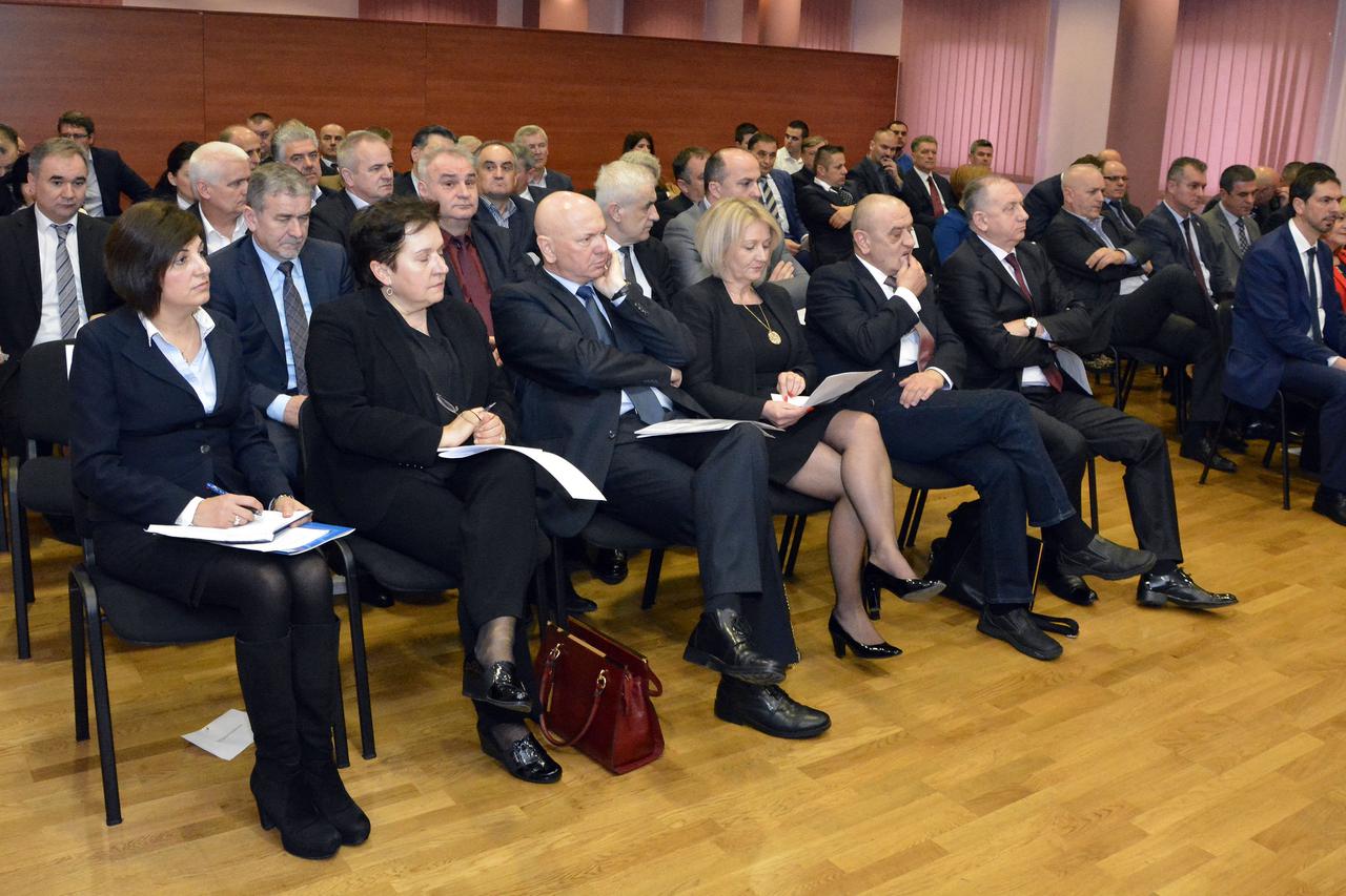 BiH,19.02.16.Mostar,Dom HDZ, Sjednica Predsjedništva i Glavnog vijeća Hrvatskog narodnog sabora Photo:Stojan Lasic