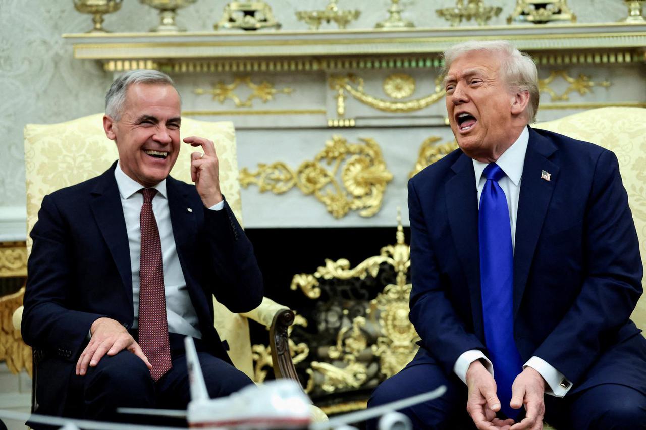 Donald Trump i Mark Carney